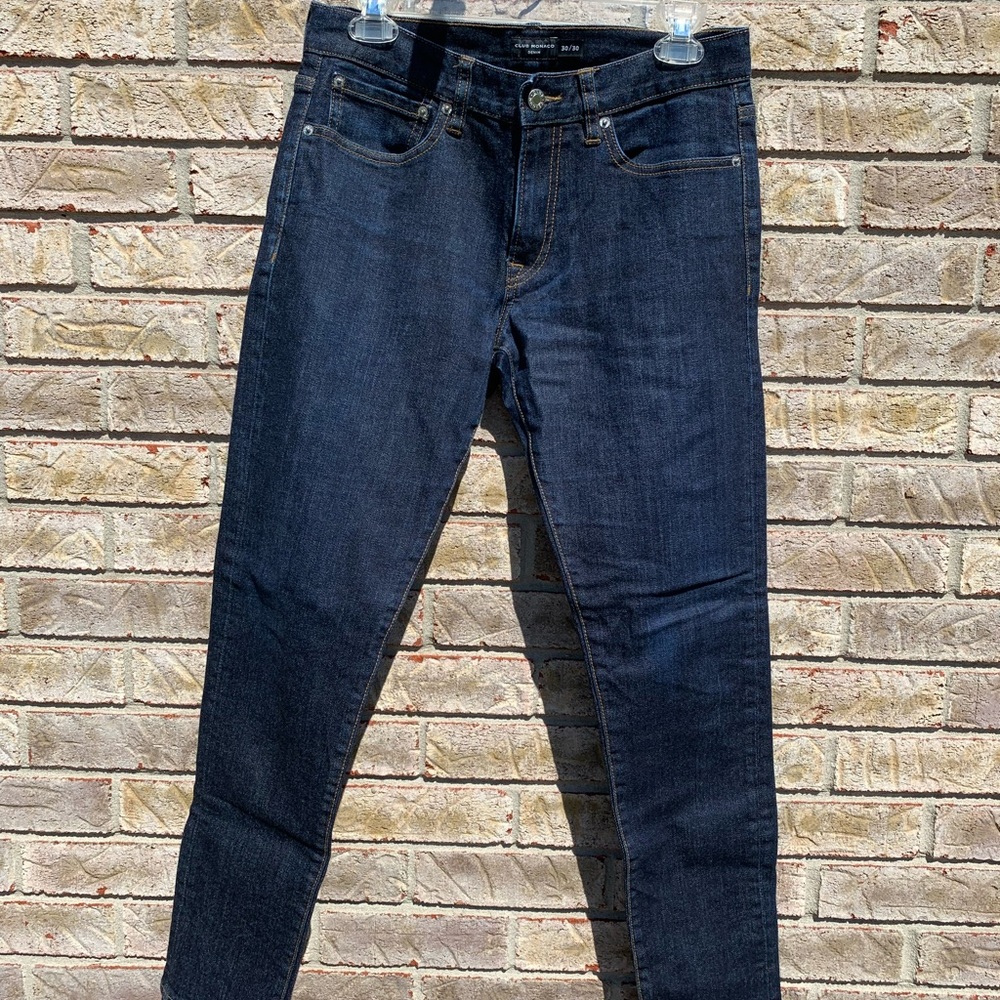 Club Monaco Skinny Dark Blue Denim - Size 30/30